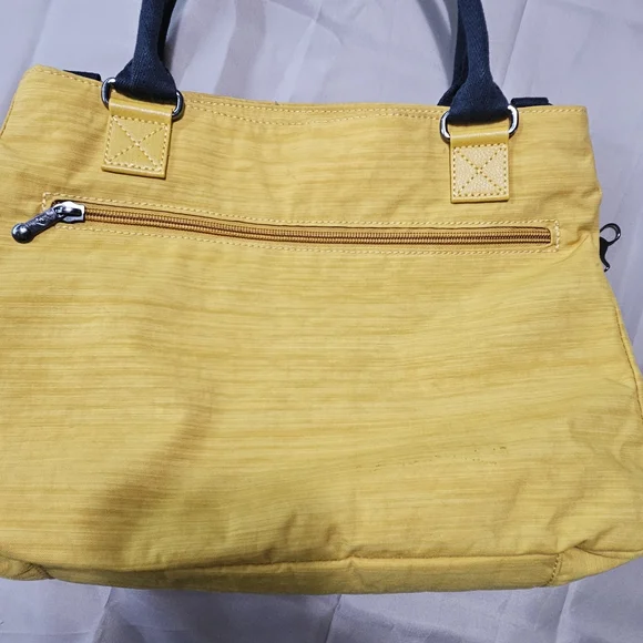 EUC Kipling Caralisa Medium Tote in Dazz Corn | Lightweight Crossbody Purse - Picture 5 of 8